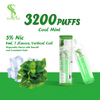 Supbliss Oxo Disposable Vape Pen 3200 Puffs 8ml Vertical Coil Vapes