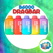 Dragbar B6000 Puffs Disposable Vape Box $4.00-$4.30