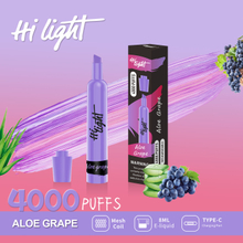 Hot Selling Hi Light Disposable Vape Pen 4000puffs 8ml in Stock $3.00-$3.24