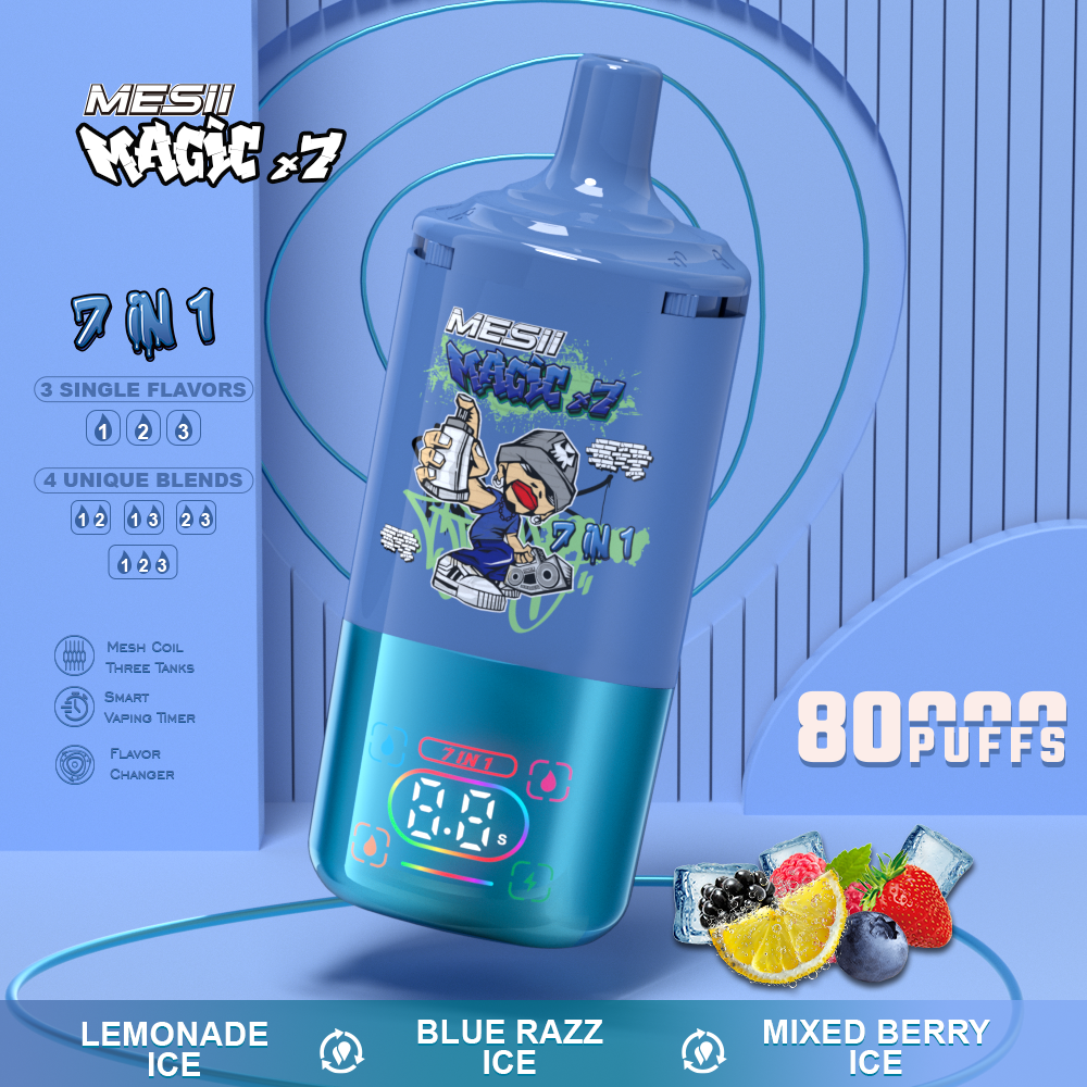 Mesii Vape Magic X7 7 in 1 Disposable Vape 