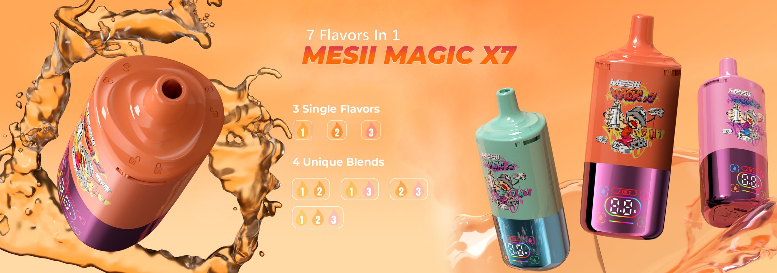 Mesii vape magic 7 in 1 80k