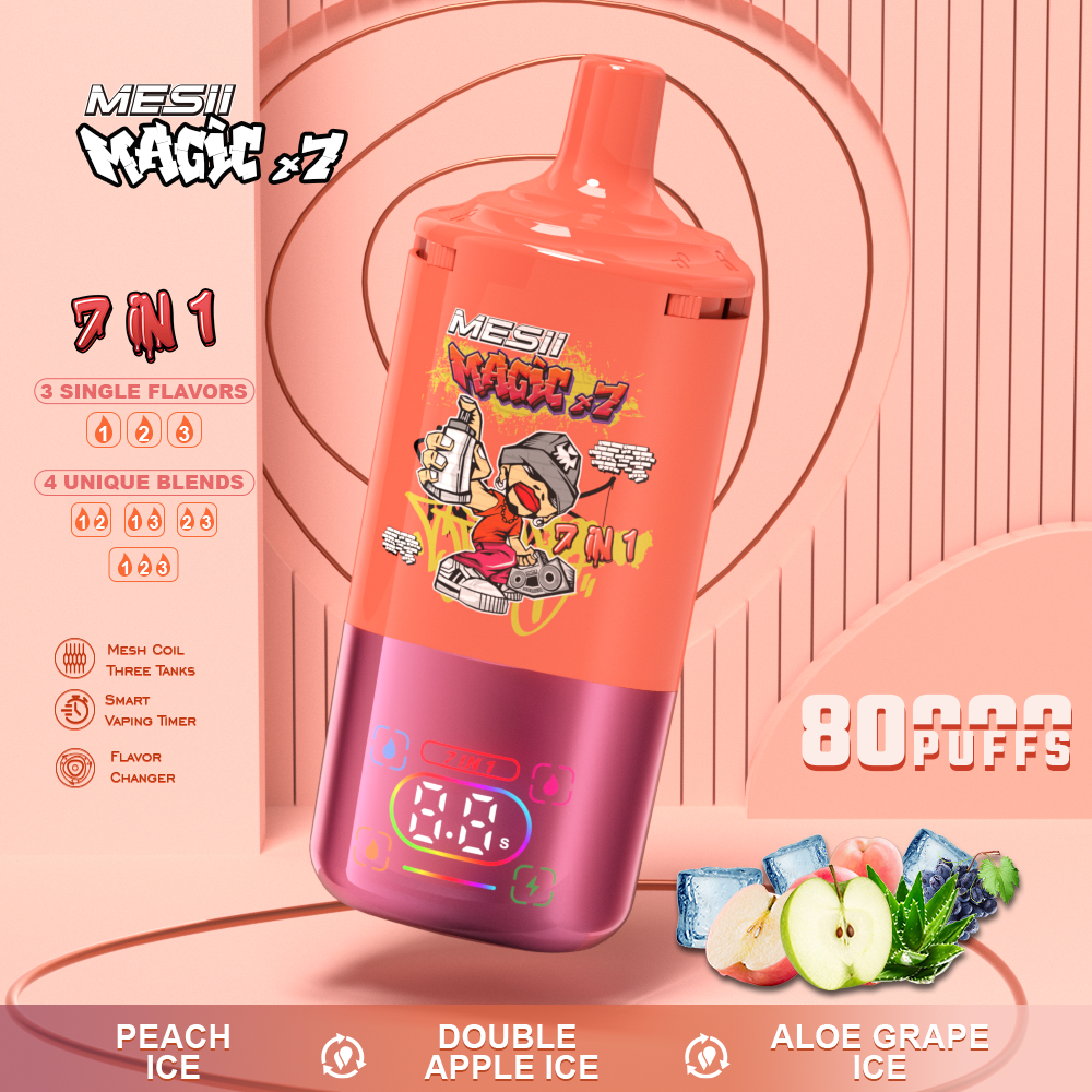 Mesii Vape Magic X7 7 in 1 Disposable Vape 