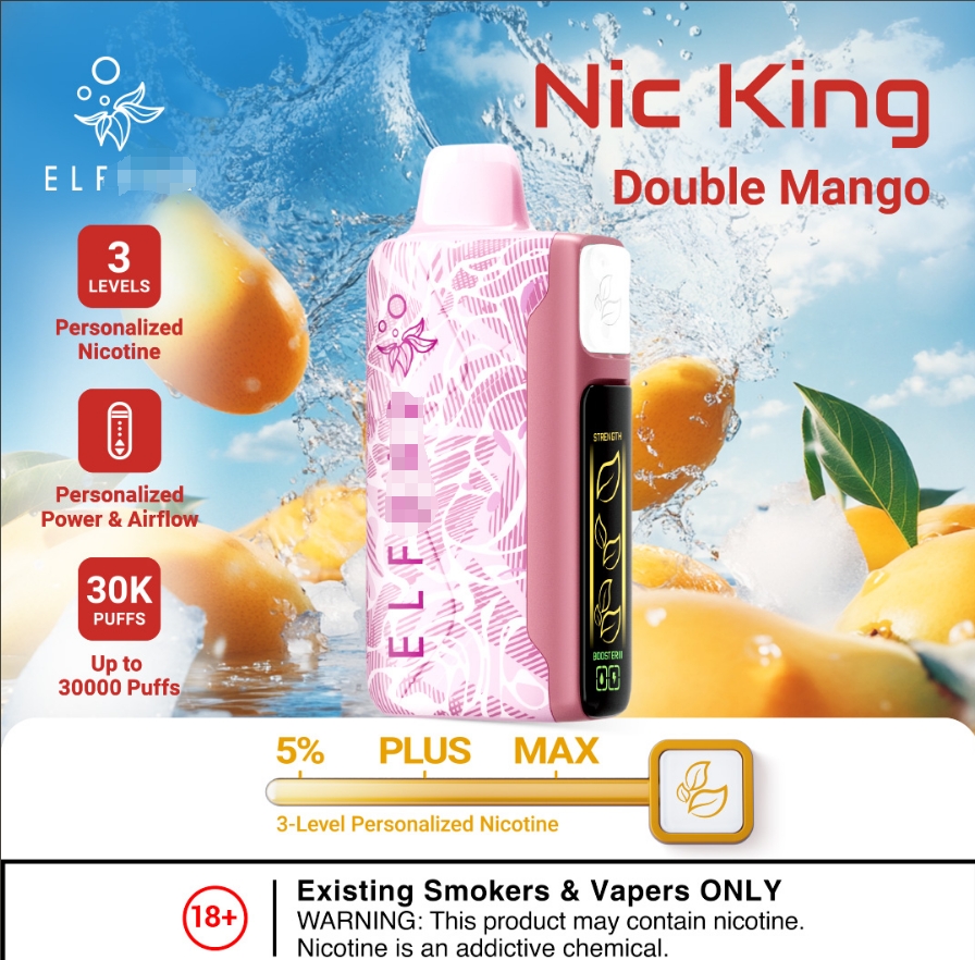 Elfbar Nic King 30000 Puffs In Eu Stock Vapes 