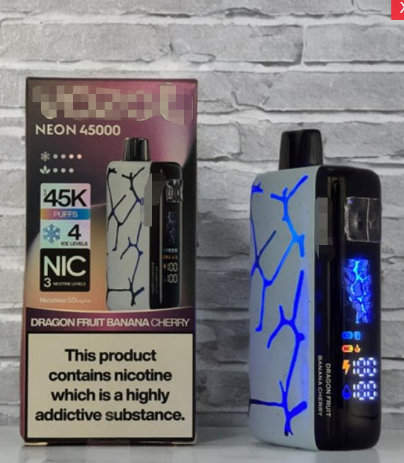 Vozol Neon 45000 Puffs Control Ice+Nic 45K Vapes