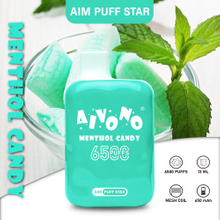 Aivono Aim Puffs Star 6500 Disposable Vape Wholesale $3.05