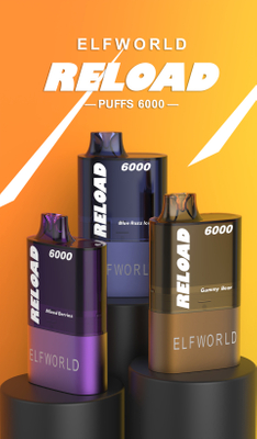 Elf World 6000 Puffs Reload Kit Disposable Vape Wholesale $4.52