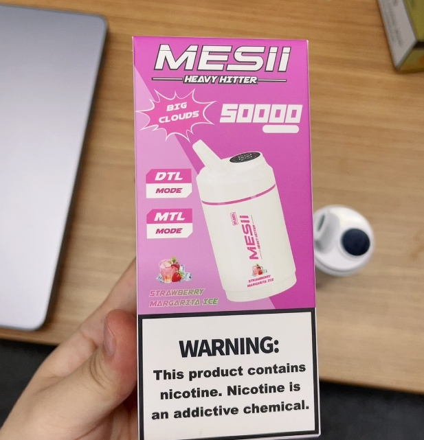 100% Original Mesii Shisha Heavy Hitter 50K Puffs DTL&MTL