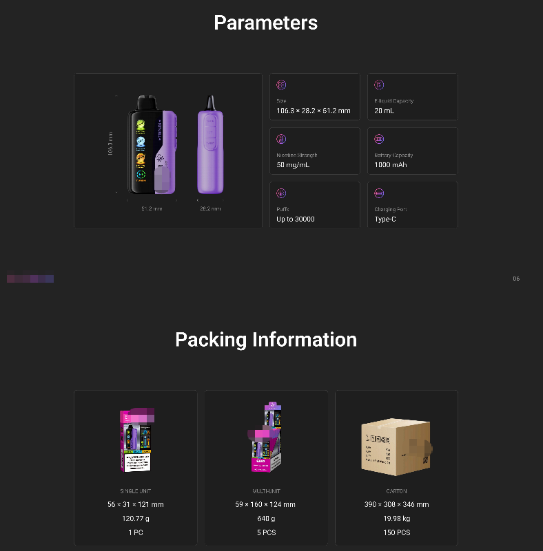 ElfBar Trio Ice+Sweet+Sour Control 400000 Puffs In Eu Stock