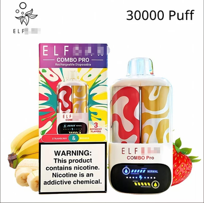 2 in 1 Elfbar Combo Pro 30K Puffs From NL Eu Warehouse