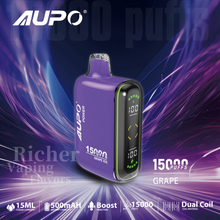 Aupo 15K Puffs Disposable Vape 15ml 2% Nicotine $3.14-$3.85