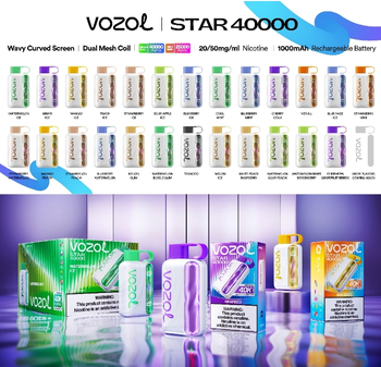 Vozol Star In Eu 40000 Puffs 5% Nicotine Vape