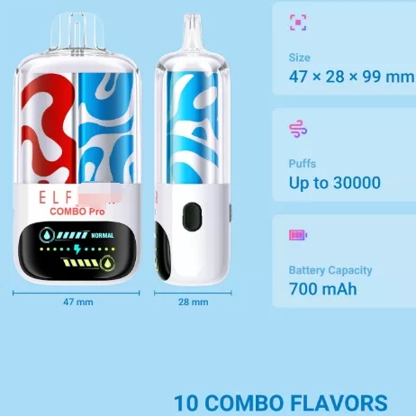 Elfbar Combo Pro 30K Puffs 2 in 1 From Eu Warehouse