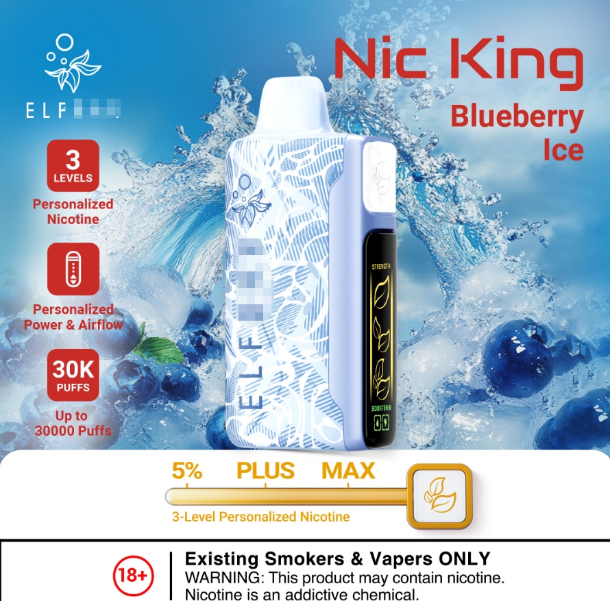 Elfar Iceking Nic King Sweet Sour 30000 Puffs In Eu 