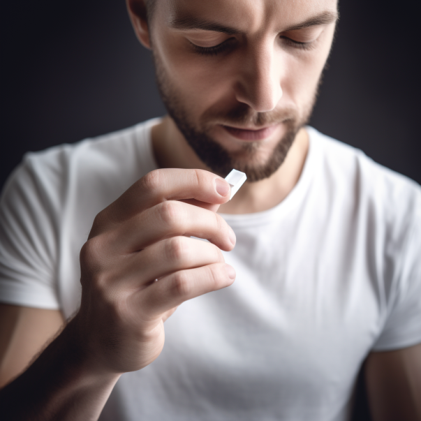 Nicotine replacement therapy for chewing gum