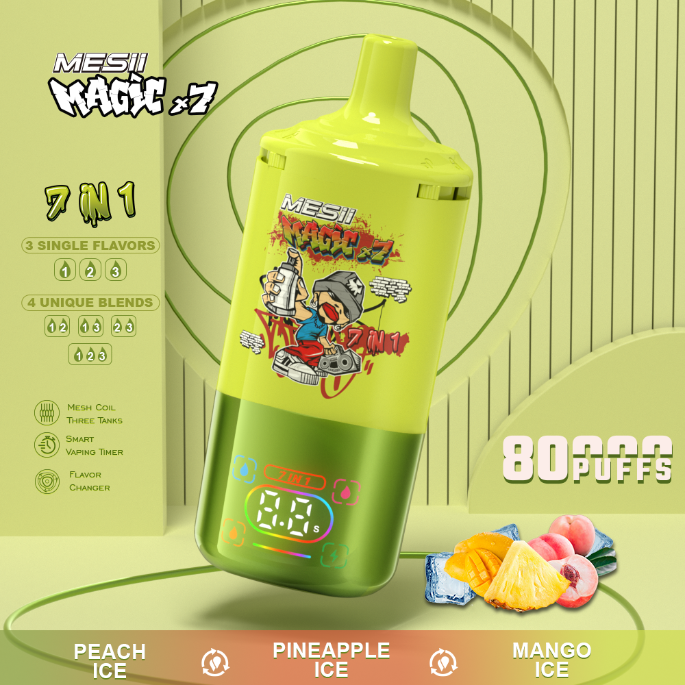 Mesii Vape Magic X7 7 in 1 Disposable Vape 