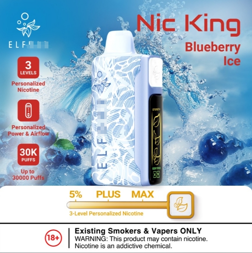 Elfbar Nic King 30000 Puffs In Eu Stock Vapes 