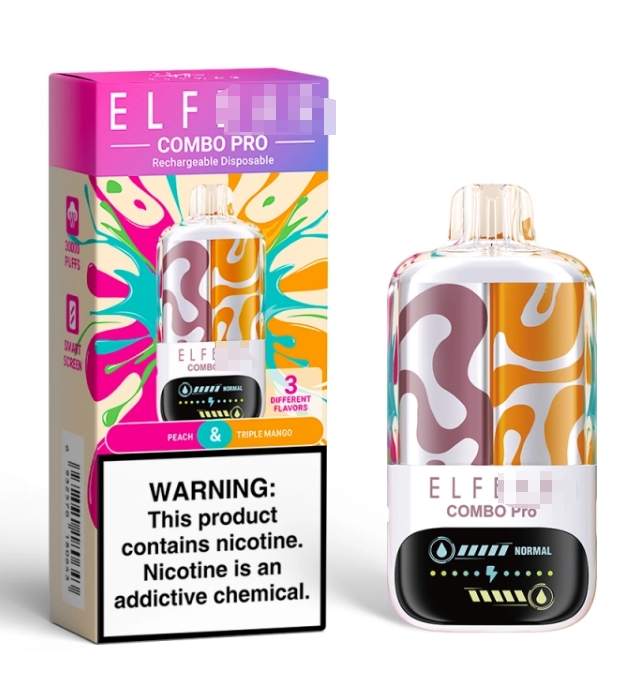 Elfbar Combo Pro 30K Puffs 2 in 1 From Eu Warehouse