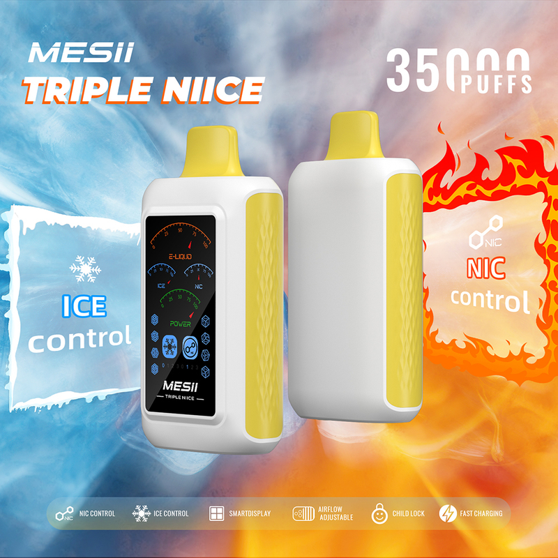 Nic Ice Control Mesii Triple 35000 35K Puffs Vapes