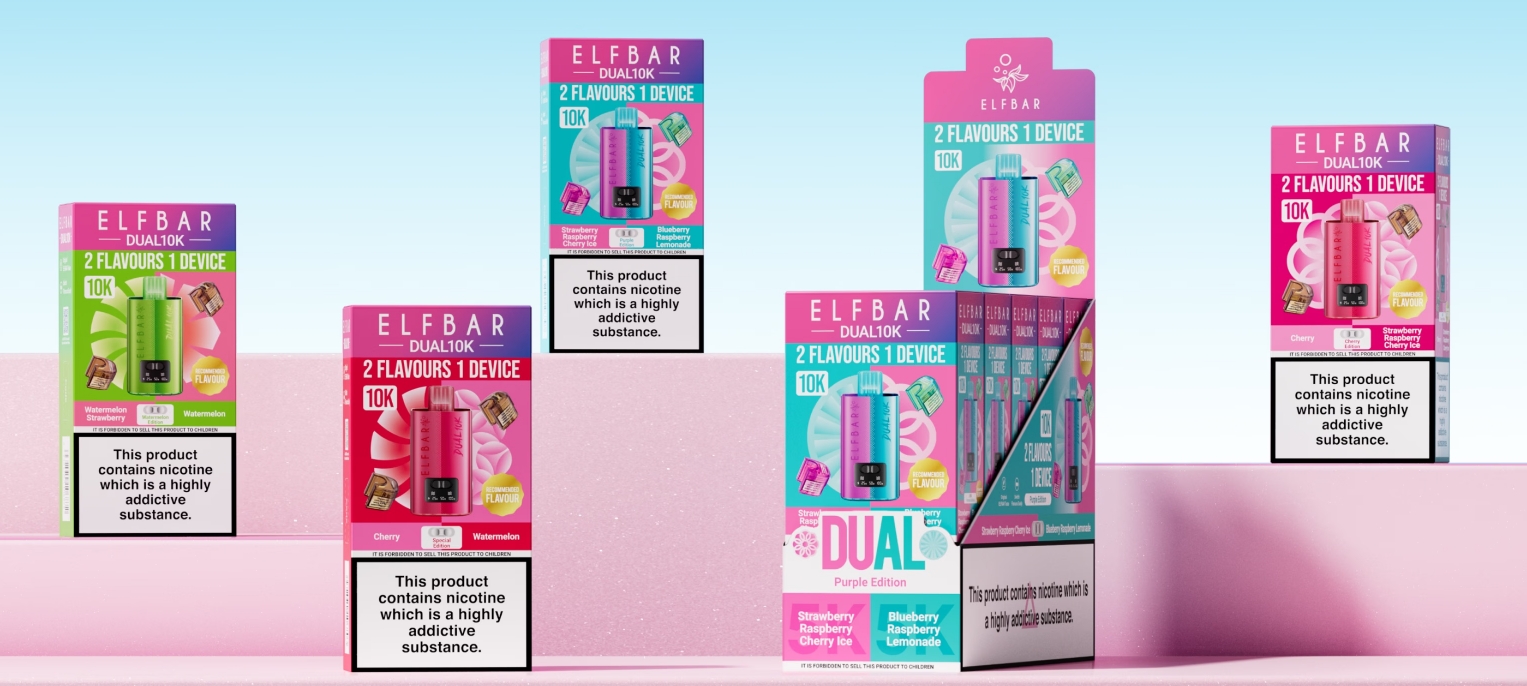 Eu Warehouse Elfbar Combo Pro 30000 Puffs Control Ice Vape