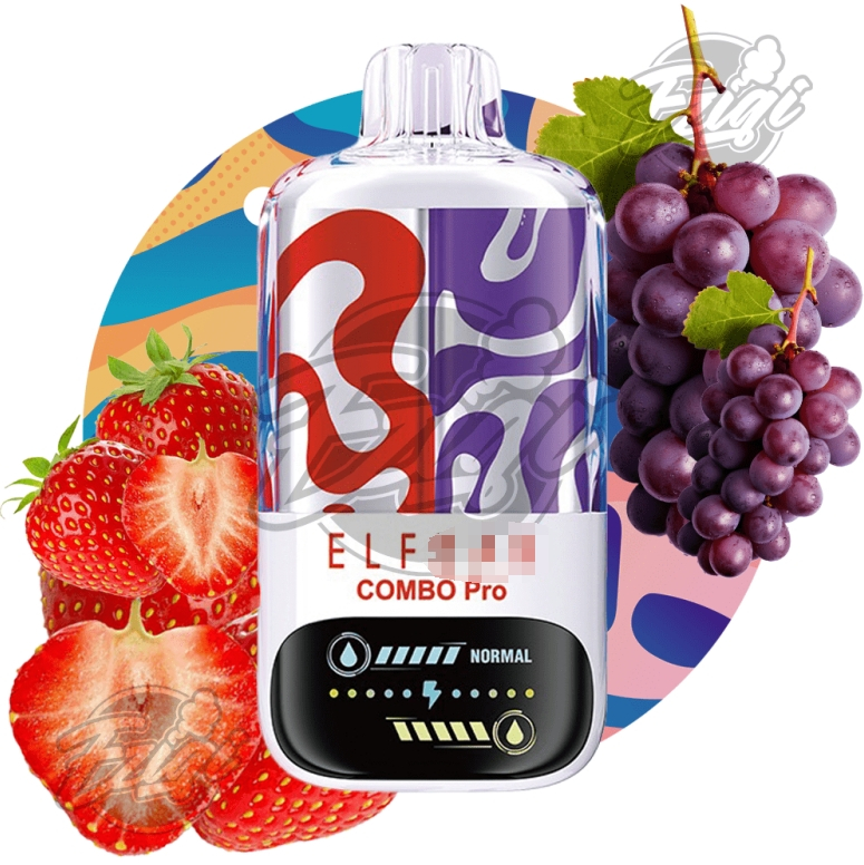Eu Warehouse Elfbar Combo Pro 30000 Puffs 2 in 1 Vapes