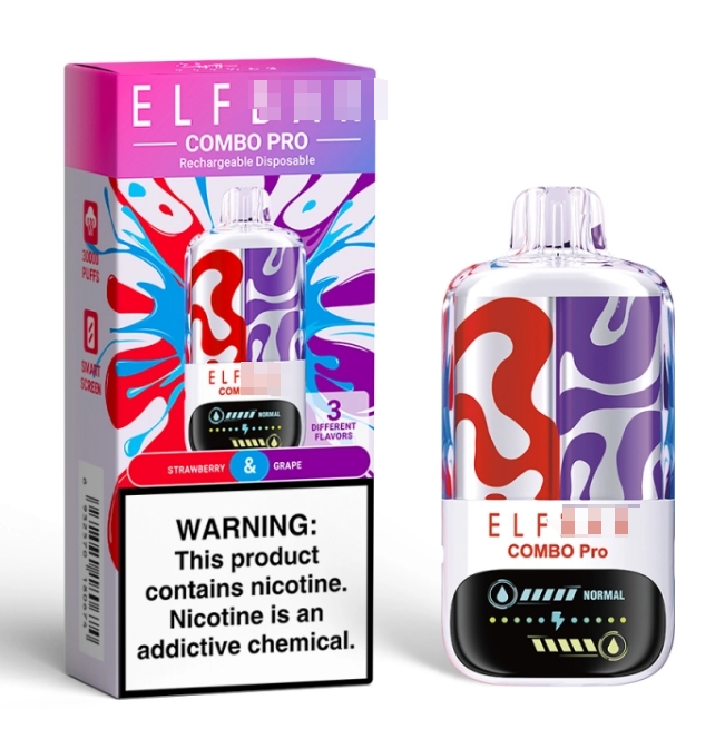 Elfbar Combo Pro 30K Puffs 2 in 1 From Eu Warehouse