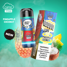 Airis Titan 1000 10K Puffs 20ml E-Liquid Disposable E Cigarette $1.40-$4.80