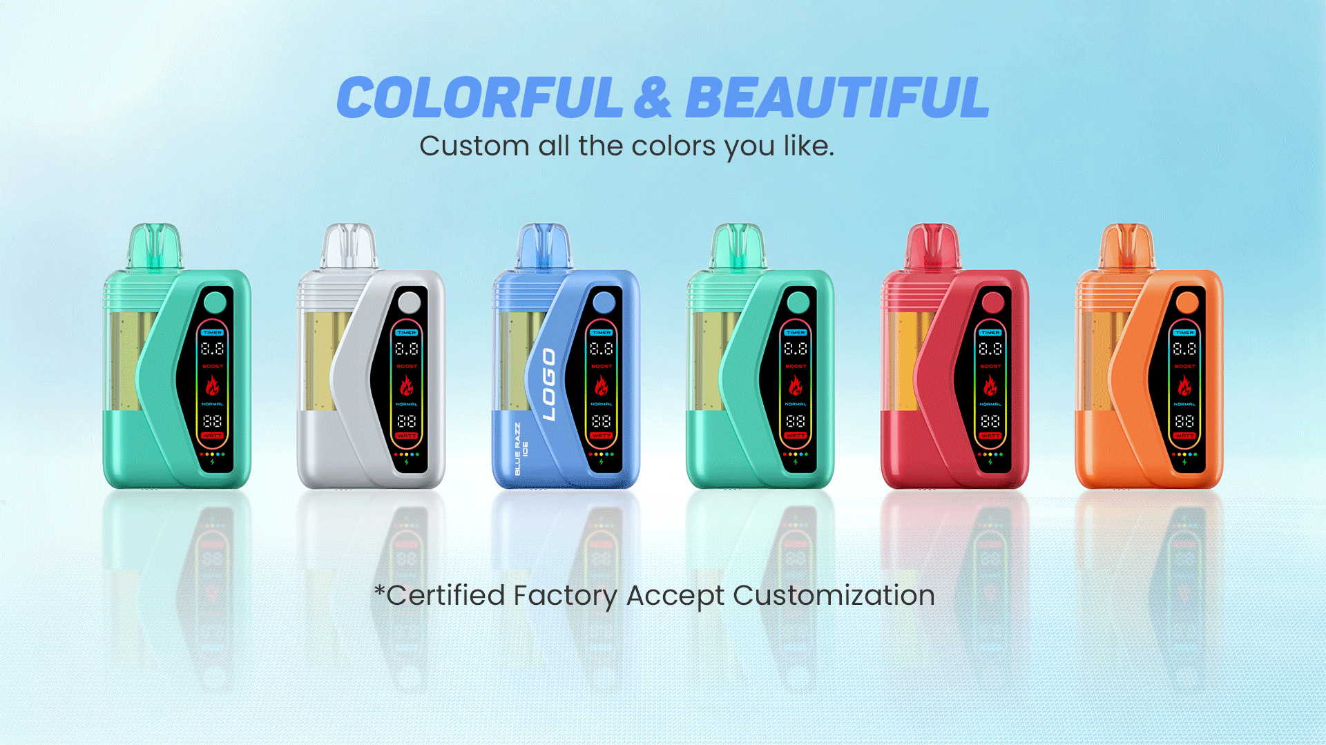 09 MESII VAPE VISIBEL TANK CLEAR POD