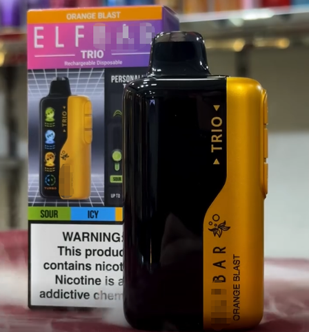 ElfBar Trio Ice+Sweet+Sour Control 400000 Puffs In Eu Stock