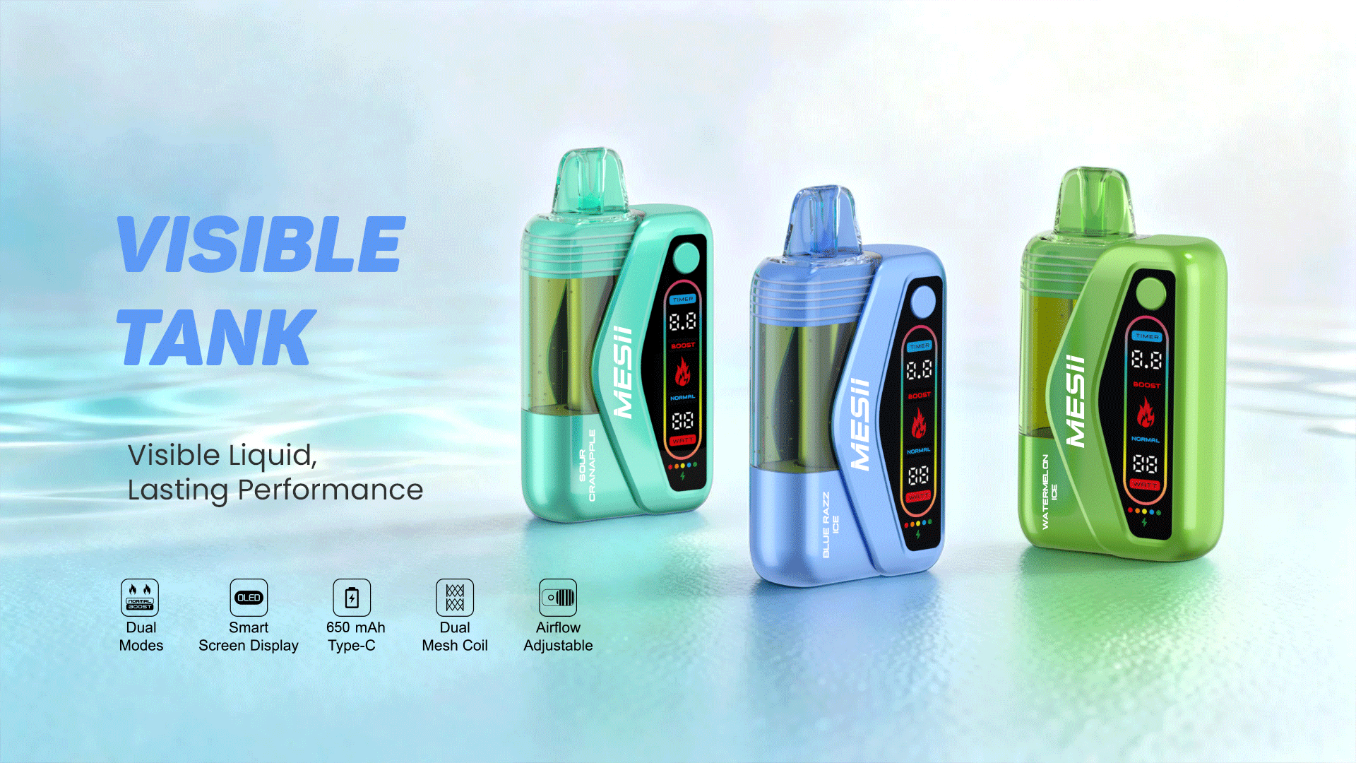 01 MESII VAPE VISIBEL TANK