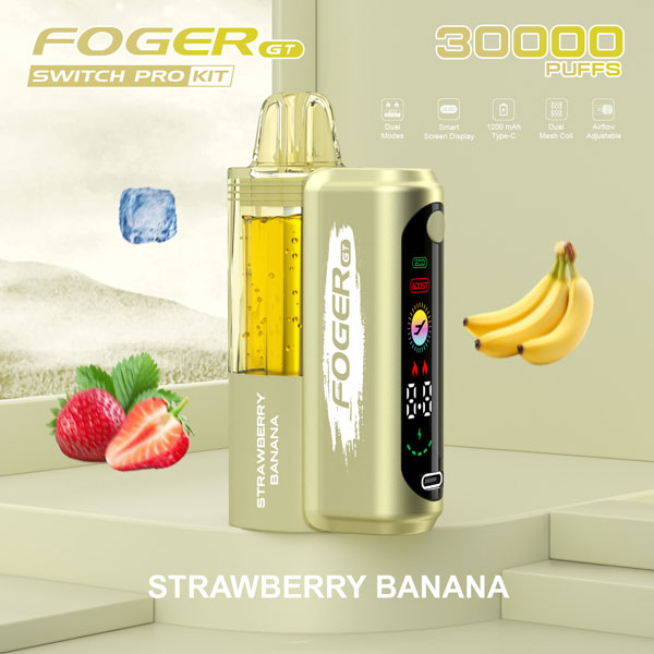  Foger GT Vape Strawberry Banana flavor pod