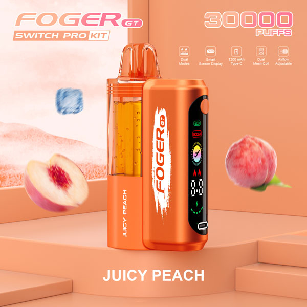 Foger GT Vape Juicy Peach