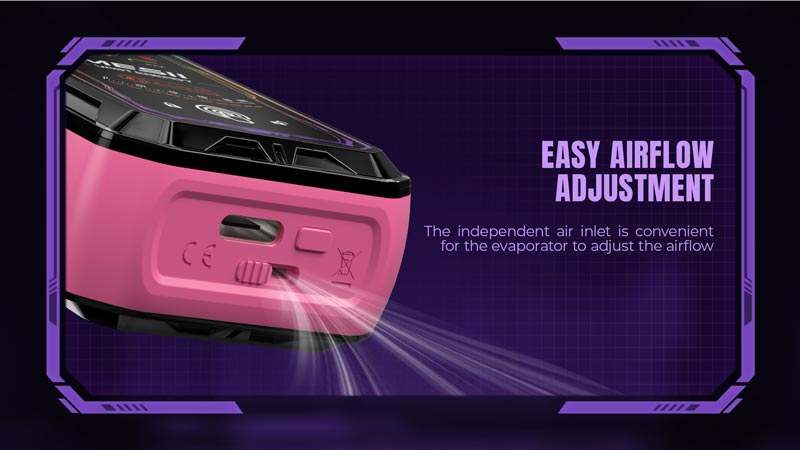Easy Airflow Adjustment