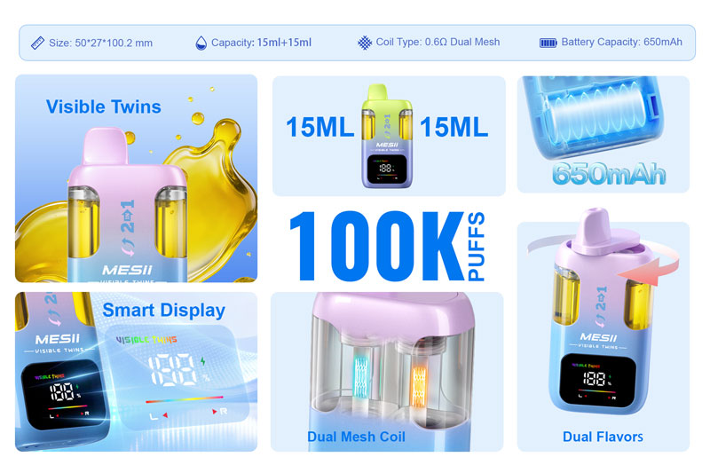 100k puffs vape product hight highlights