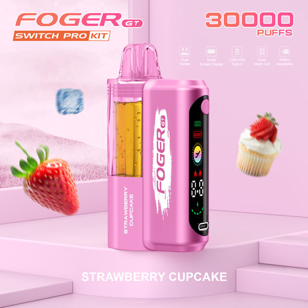 Foger GT Vape Strawberry Cupcake