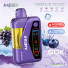 MESII Visible Tank 50K Disposable Vape – Blue Razz