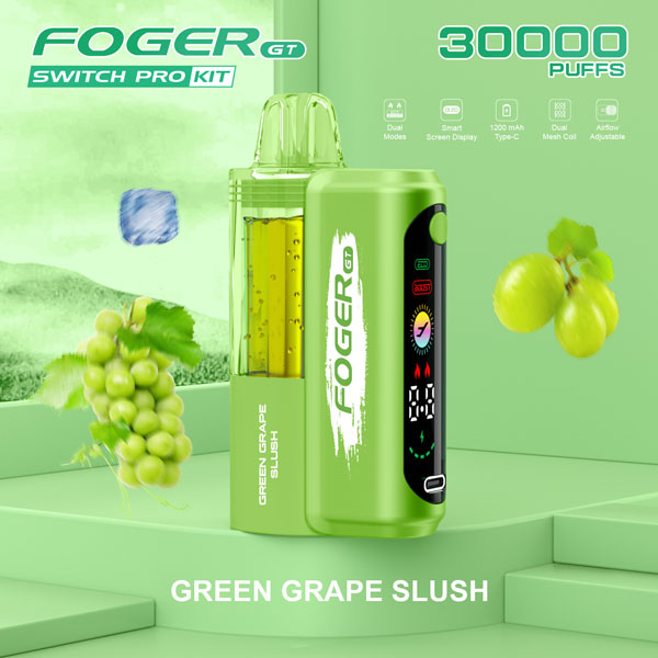 Foger GT Vape Green Grape Slush