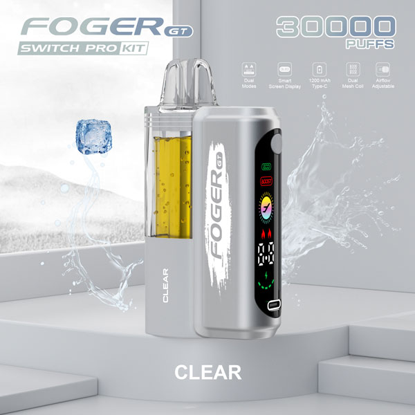  Foger GT Vape Clear flavor pod